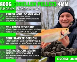 Magic Baits Forellen Pellets Trout Pellet Lockfutter Forellepellets Futtermittel