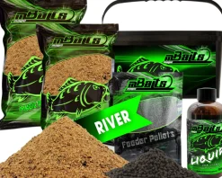 Magic Baits Futterset mit Eimer Groundbait Liquid Pellets Angelfutter Futtermittel