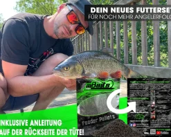 Magic Baits Futterset mit Eimer Groundbait Liquid Pellets Angelfutter Futtermittel