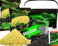 Magic Baits Futterset mit Eimer Groundbait Liquid Pellets Angelfutter Futtermittel