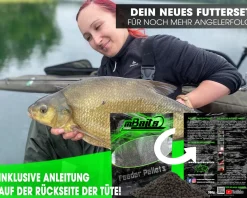 Magic Baits Futterset mit Eimer Groundbait Liquid Pellets Angelfutter Futtermittel