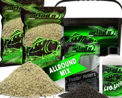 Magic Baits Futterset mit Eimer Groundbait Liquid Pellets Angelfutter Futtermittel
