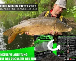 Magic Baits Futterset mit Eimer Groundbait Liquid Pellets Angelfutter Futtermittel