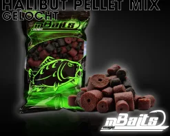 Magic Baits Halibut Pellets Mix gelocht Futterpellets Carp Pellet Karpfenköder Angelköder Karpfenfutter zum Karpfenangeln Futtermittel