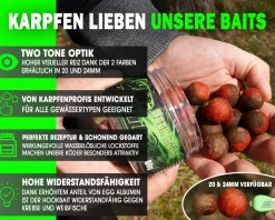 Magic Baits Hook Baits Two Tone Boilies Premium Range  Futtermittel