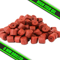Magic Baits Hook Pellets Red Garlic Halibut Pellets  Futtermittel