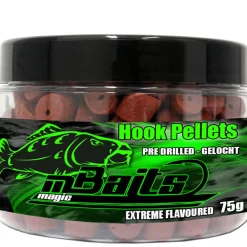 Magic Baits Hook Pellets Red Garlic Halibut Pellets  Futtermittel