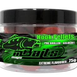 Magic Baits Hook Pellets Red Garlic Halibut Pellets  Futtermittel