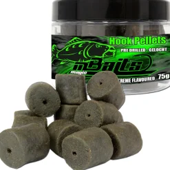 Magic Baits Hook Pellets Black Shellfish Halibut Pellets  Futtermittel