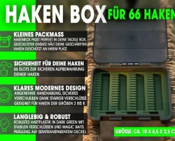 Magic Baits Hook Safe Karpfenhaken Box Carp Hook Tackle Box Carptackle Safe Karpfen Kleinteil Angelbox Angelzubehör