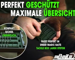 Magic Baits Hook Safe Karpfenhaken Box Carp Hook Tackle Box Carptackle Safe Karpfen Kleinteil Angelbox Angelzubehör