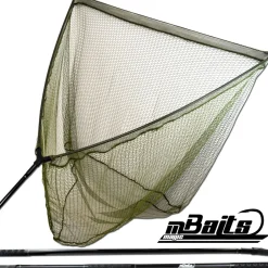 Magic Baits Karpfenkescher Kescher mit Kescherstab 2 Teilig Karpfen Kescher