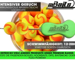 Magic Baits King Pineapple Two Tone Pop Ups 16mm Boilies Premium Range  Futtermittel