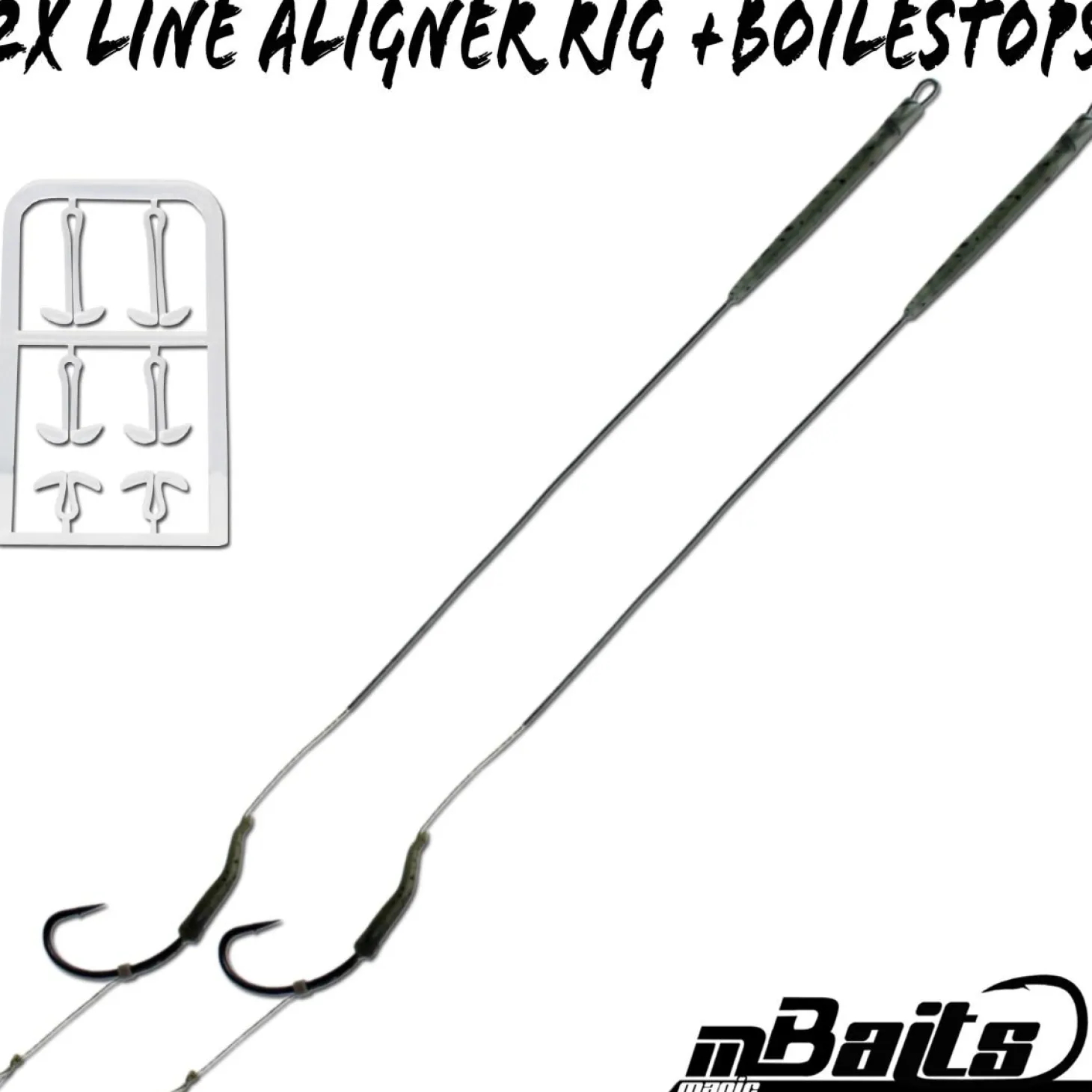 Magic Baits Line Aligner Rig Boilie Rig Karpfen Rigs Boilievorfach Zielfische