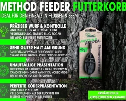 Magic Baits Method Feeder Korb Medium Futterkorb Feederkörbe Inline Feeder Basket Angelblei Feeder Körbe