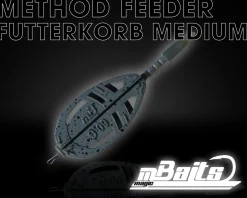 Magic Baits Method Feeder Korb Medium Futterkorb Feederkörbe Inline Feeder Basket Angelblei Feeder Körbe