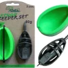 Magic Baits Method Feeder Set Large 80g Feederkorb und Feedermulde Karpfen Futterkorb Carp Inline Feeder Feeder Körbe