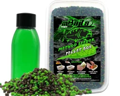 Magic Baits Method Feeder Pellet Box Natural Squid & Liver Futtermittel