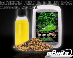 Magic Baits Method Feeder Pellet Box Captain Banana Pellets
