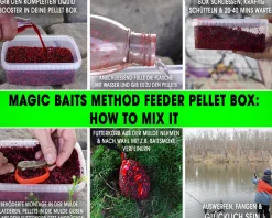 Magic Baits Method Feeder Pellet Box Essential Krill Futtermittel