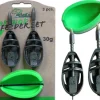 Magic Baits Method Feeder Set Medium 30+50g Feederkörbe und Feedermulde Futterkorb Inline Feeder Friedfischangeln
