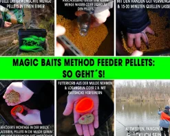 Magic Baits Method Feeder Pellets Feederpellets Feederfutter Feederfischen Feederangeln Futtermittel