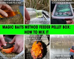 Magic Baits Method Feeder Pellet Box Angelfutter Groundbait Futtermittel
