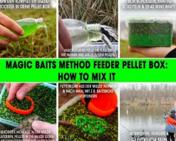 Magic Baits Method Feeder Pellet Box Angelfutter Groundbait Futtermittel