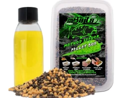 Magic Baits Method Feeder Pellet Box Angelfutter Groundbait Futtermittel