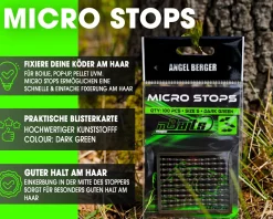 Magic Baits Micro Stops Boilie Stops Boiliestopper Hair Rig Bait Stops Carp Tackle Angelzubehör Karpfenangeln Karpfen Kleinteile