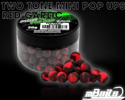 Magic Baits Mini Two Tone Pop Ups Method Feeder Boilies Premium Range -Red Garlic  Futtermittel