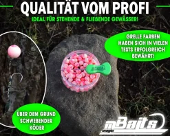 Magic Baits Mini Two Tone Pop Ups Method Feeder Boilies Premium Range -Essential Krill Futtermittel