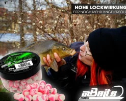 Magic Baits Mini Two Tone Pop Ups Method Feeder Boilies Premium Range -Essential Krill Futtermittel