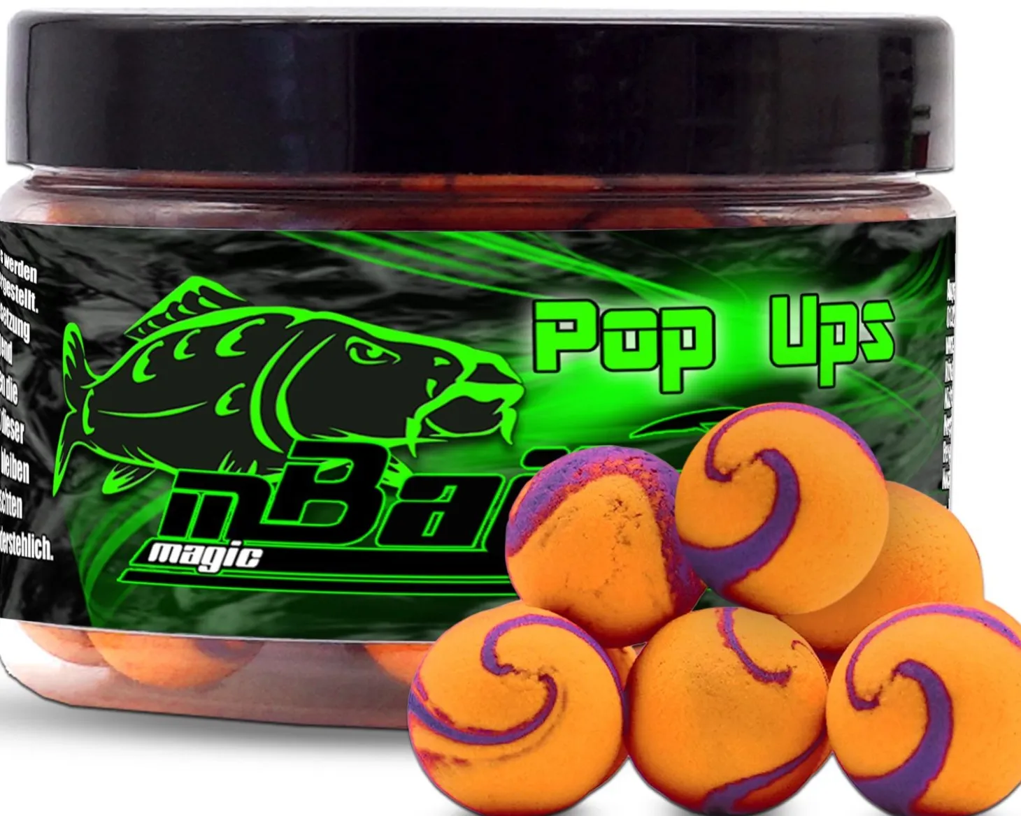 Magic Baits Mulberry Supreme Two Tone Pop Ups 16mm Boilies Premium Range Futtermittel