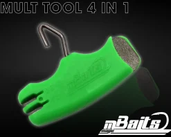 Magic Baits Multitool 4 in 1 Knot Puller Line Stripper Hook Sharper Hair Measure Carp Tool Set Zielfische