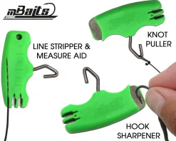 Magic Baits Multitool 4 in 1 Knot Puller Line Stripper Hook Sharper Hair Measure Carp Tool Set Zielfische
