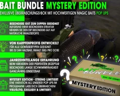 Magic Baits Mystery Edition Pop Ups Überraschungs Bait Bundle Surprise Köderset floating Carp Boilies Pop Up Vorteilspack Karpfenangeln schwimmender Hakenköder Sparbundle Futtermittel