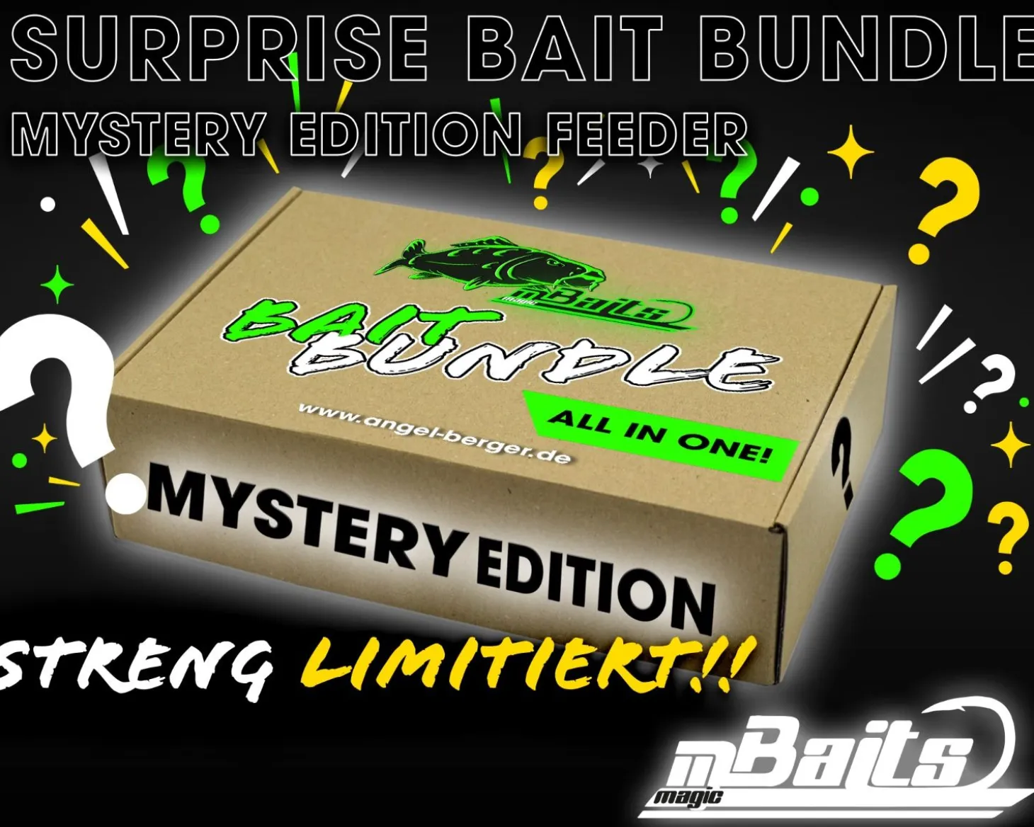 Magic Baits Mystery Edition Feeder Überraschungs Bait Bundle Surprise Köderset Mini Boilies Mini Pop Ups Feeder Pellets Vorteilspack Feederangeln Sparbundle Feederfischen Hakenköder Futtermittel