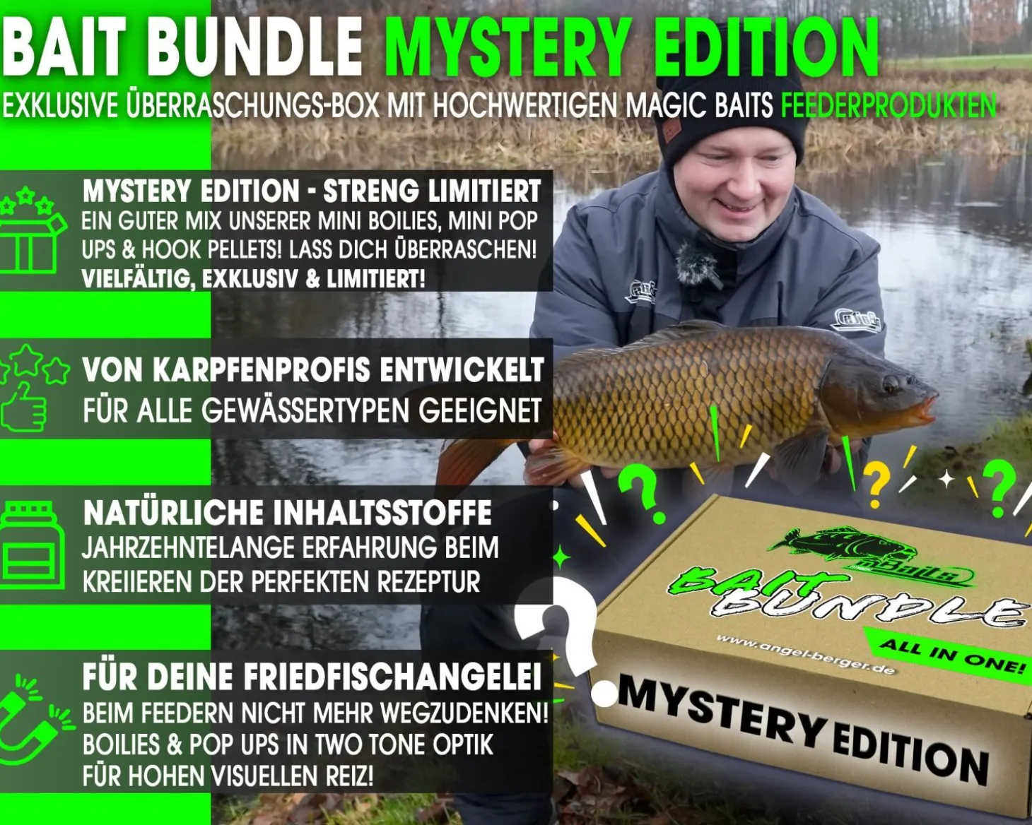 Magic Baits Mystery Edition Feeder Überraschungs Bait Bundle Surprise Köderset Mini Boilies Mini Pop Ups Feeder Pellets Vorteilspack Feederangeln Sparbundle Feederfischen Hakenköder Futtermittel