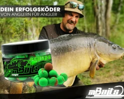 Magic Baits Natural Squid & Liver Two Tone Pop Ups 16mm Boilies Premium Range Futtermittel