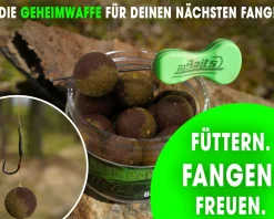 Magic Baits Natural Squid & Liver Hook Baits Two Tone Boilies Premium Range  Futtermittel