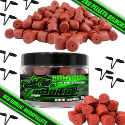 Magic Baits Pellet Set im Eimer Red Halibut Fisch Pellet  Futtermittel