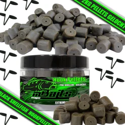 Magic Baits Pellet Set im Eimer Dark Halibut Fisch Pellet  Futtermittel