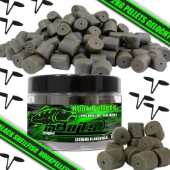 Magic Baits Pellet Set im Eimer Dark Halibut Fisch Pellet  Futtermittel