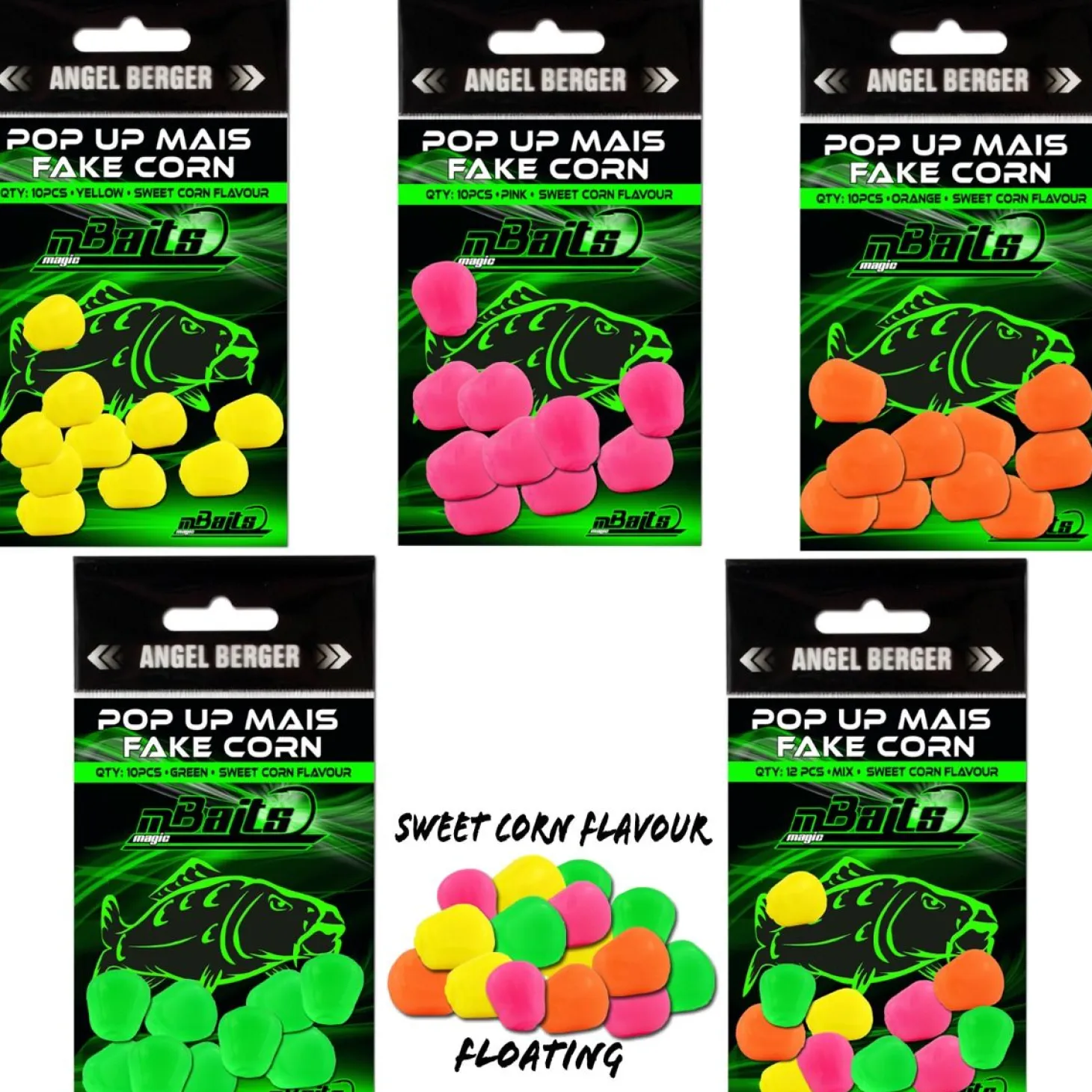 Magic Baits Pop Up Mais Fake Corn Angelmais Maize Futtermittel