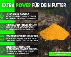 Magic Baits Power Additive 250g Lockstoff Futterzusatz Additiv Booster Angelfutter Futtermittel Angeln Futtermittel