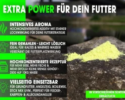 Magic Baits Power Additive 250g Lockstoff Futterzusatz Additiv Booster Angelfutter Futtermittel Angeln-Vanilla Cream Futtermittel