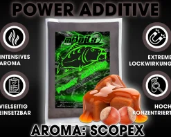 Magic Baits Power Additive 250g Lockstoff Futterzusatz Additiv Booster Angelfutter Futtermittel Angeln-Scopex Futtermittel