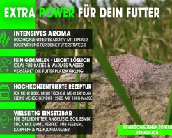 Magic Baits Power Additive 250g Lockstoff Futterzusatz Additiv Booster Angelfutter Futtermittel Angeln-Scopex Futtermittel