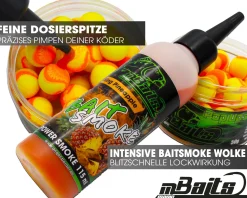 Magic Baits Power Smoke Baitsmoke King Pineapple Bait Smoke Lockstoff Booster Liquid Boilie Dip Lockstoffe / Flüssiglockstoffe